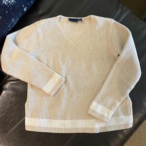 Used- Liz Claiborne ribbed knit sweater. Size M.
